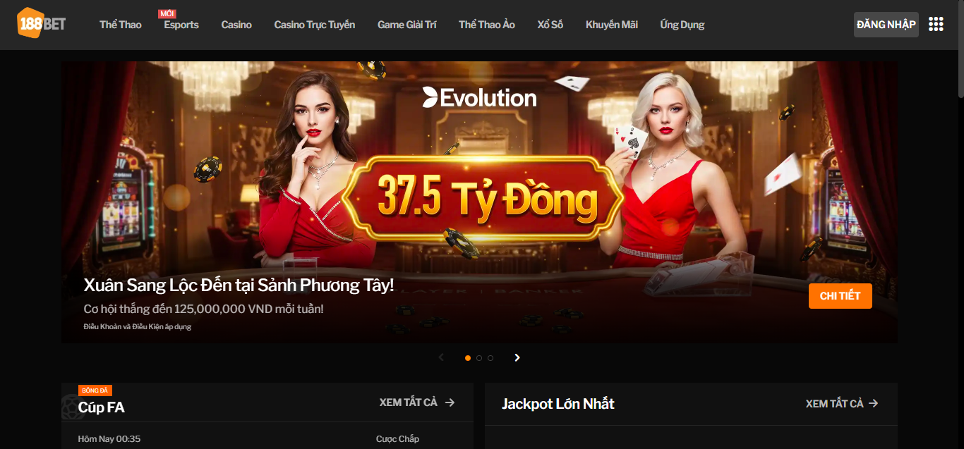 188BET - Web Chơi Bài Đổi Thưởng Ăn Tiền Thật