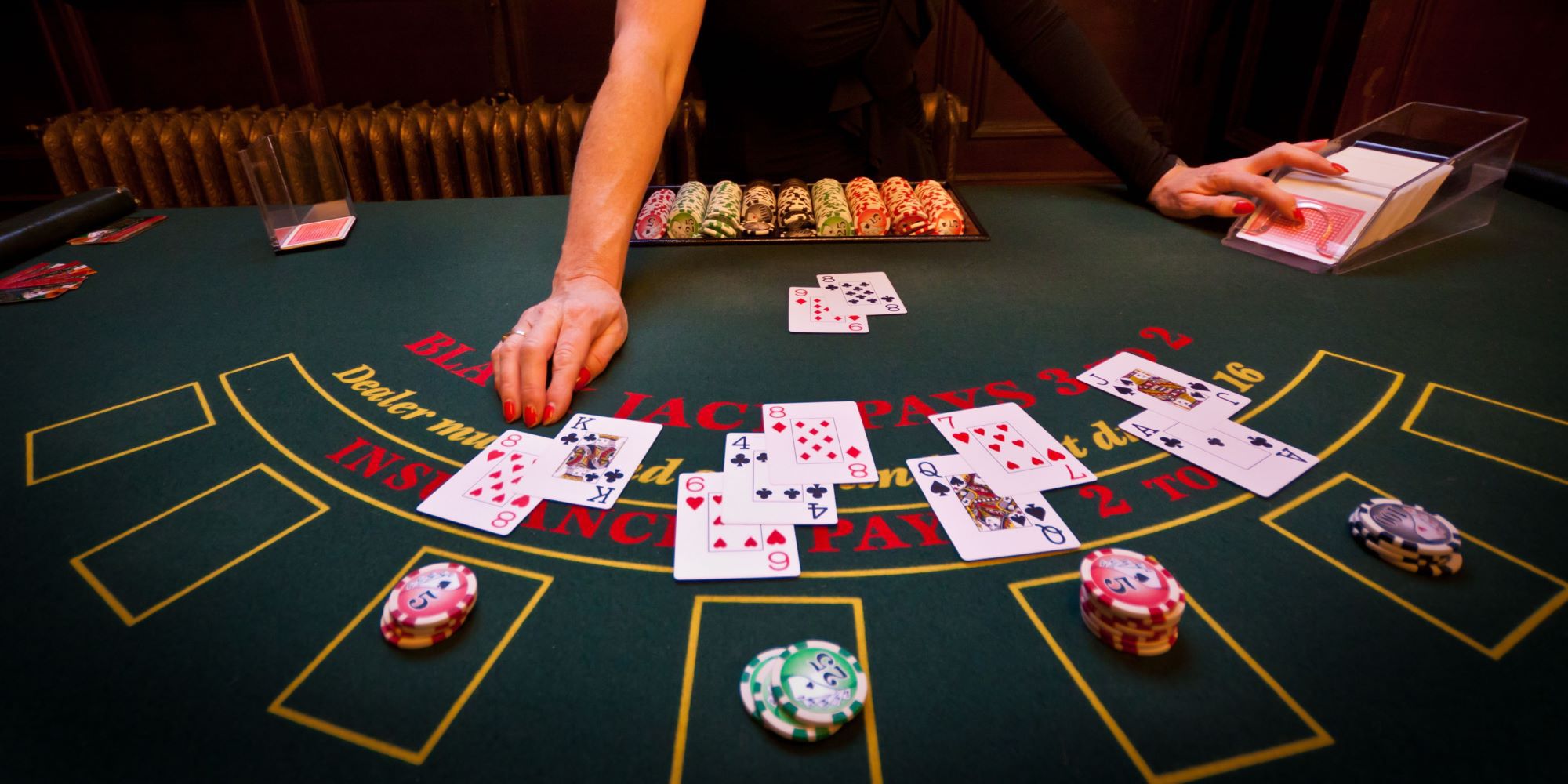 Blackjack - Tham gia đổi thưởng xanh chín
